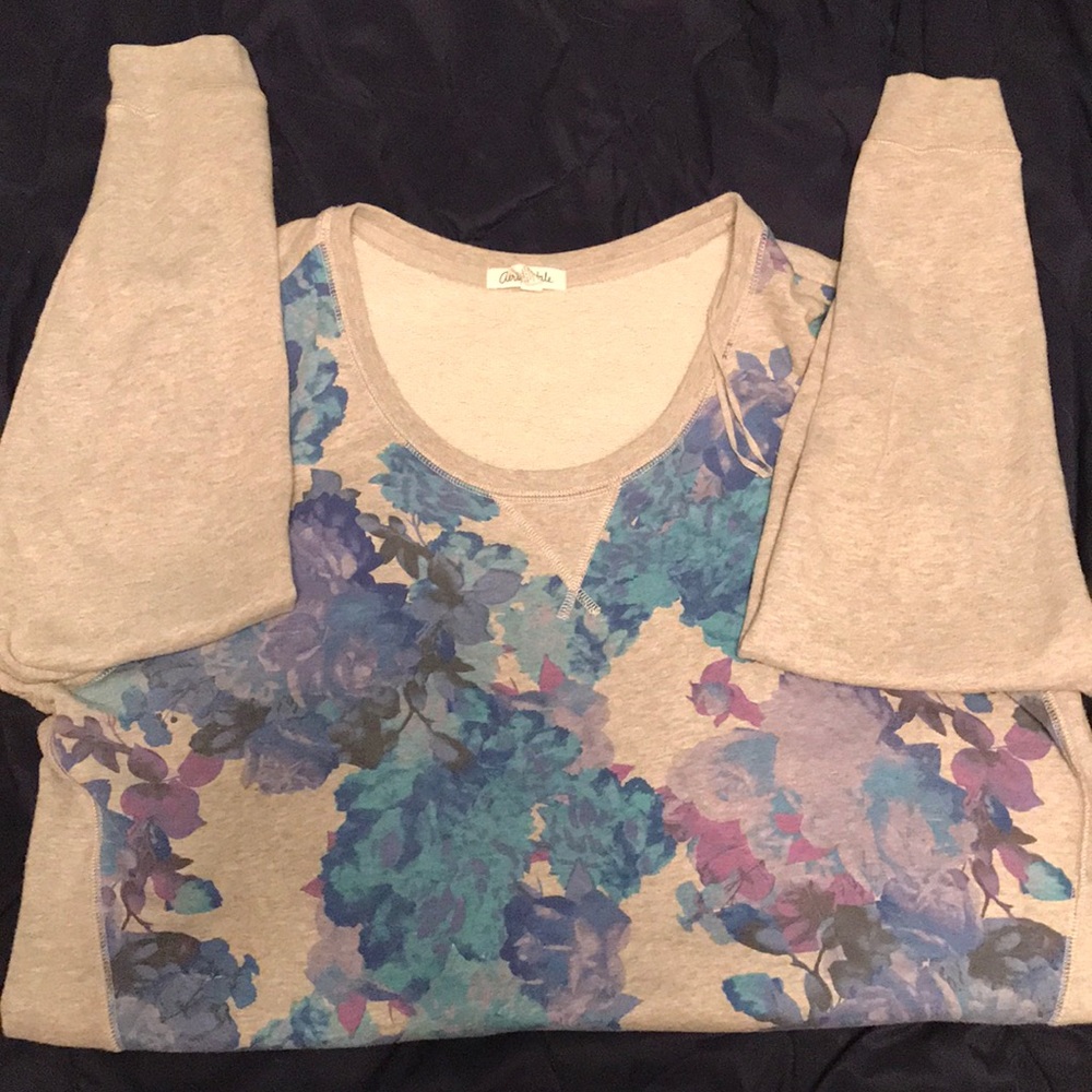 Floral Sweatshirt